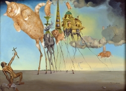 Salvador Dali, The Irresistable Temptation of St. Anthony
