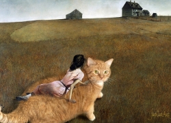 Andrew Wyeth, The Cat in Christina’s World