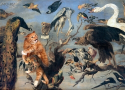 Frans Snyders, The Cat’s Concert