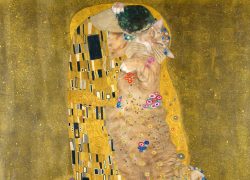 Густав Климт, Поцелуй, подлинная версия