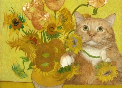 Винсент Ван Гог, Подсолнухи — это рыжие котята