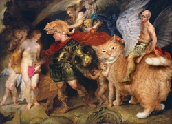Peter Paul Rubens, Perseus releases Andromeda by tweeting Covfefe