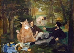 Edouard Manet, Cat’s Luncheon on the Grass