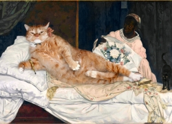 Edouard Manet, Olympia, original version