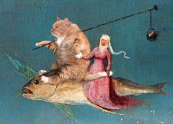 Иероним Босх, Улетая с котом