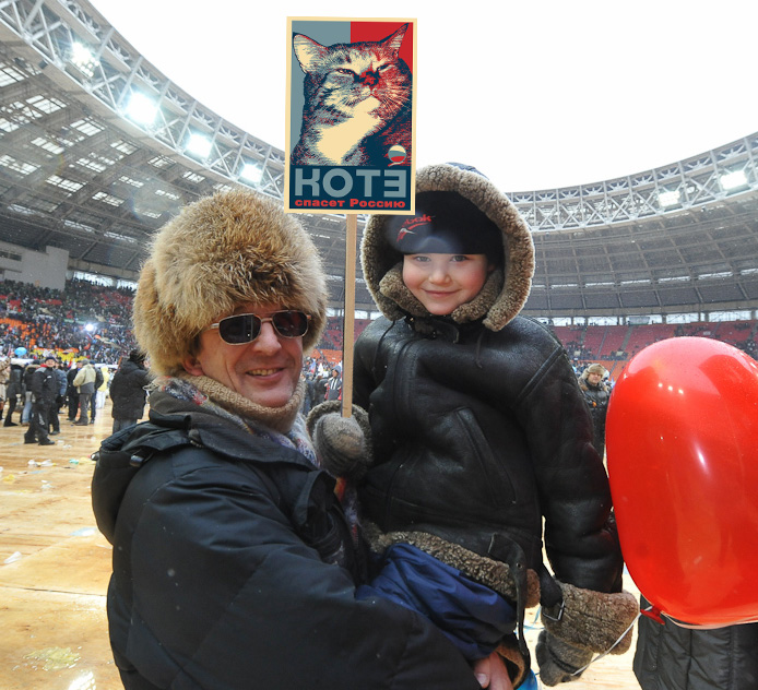 Kid vote for kitteh Дети за котов