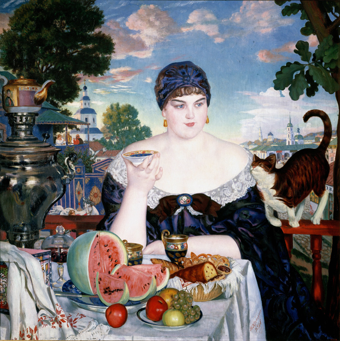 kustodiev-merchant's-wife