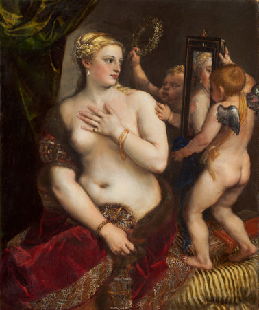 Titian, Venus with a Mirror from NGA collection
