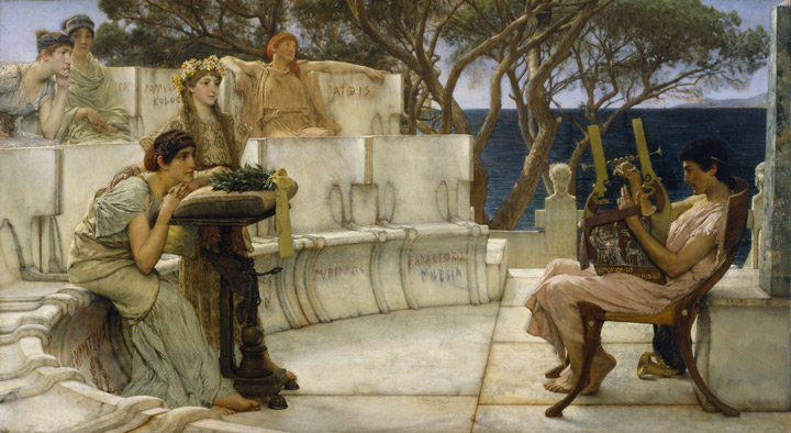 Sir_Lawrence_Alma-Tadema,_RA,_OM_-_Sappho_and_Alcaeus_-_Walters_w