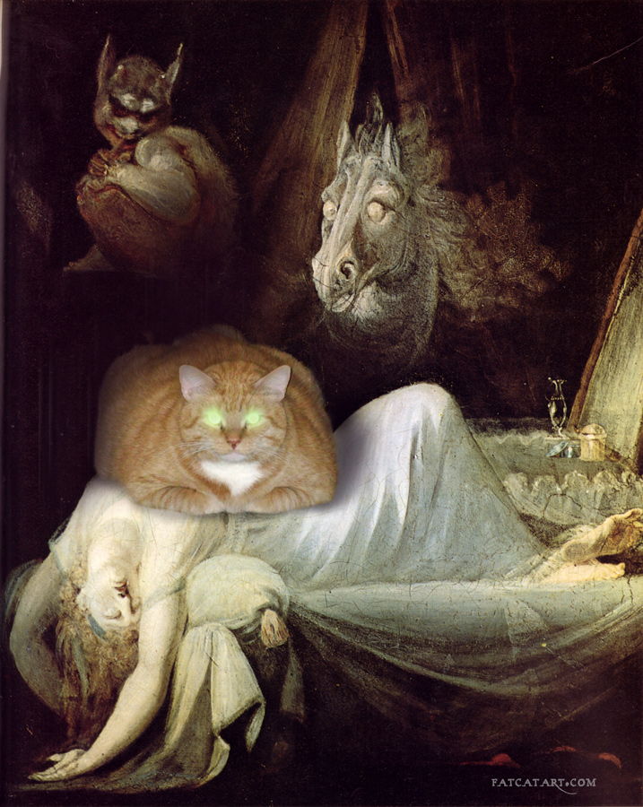 Henry Fuseli, The Nightmare Cat