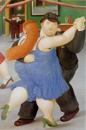 Fernando Botero, Dancers, Botero museum, Bogota